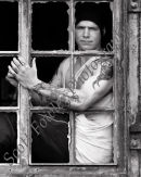 Tattooed man